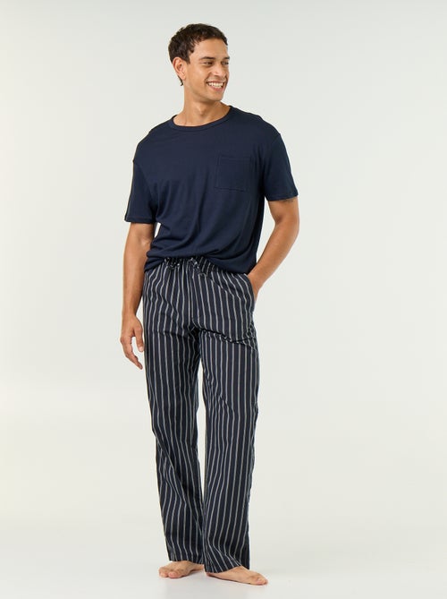 Pyjama t-shirt + pantalon - 2 pièces - Kiabi Pyjama t-shirt + pantalon - 2 pièces - Kiabi