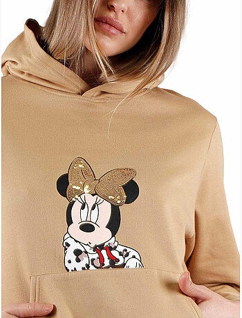 Pyjama tenue pantalon top à capuche minnie leopardo disney