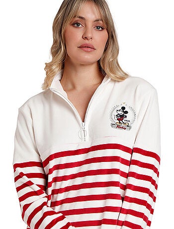 Pyjama tenue pantalon top manches longues velvet king mickey disney