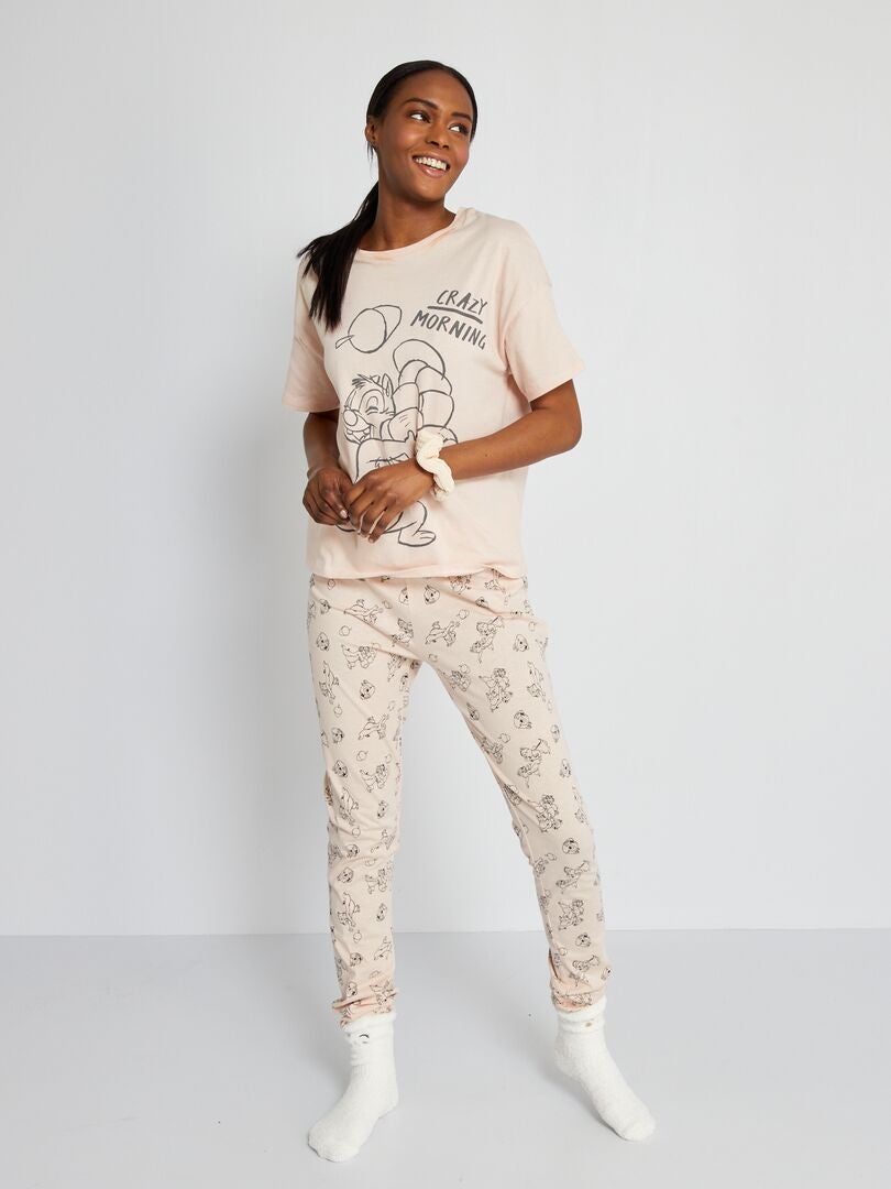 Pyjama fille Disney® Tic & Tac - rose pâle, Fille