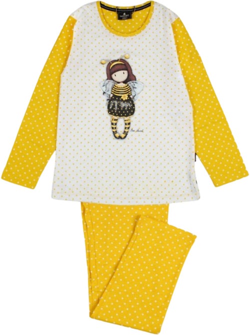 Pyjama top manches longues et pantalon bee-loved - Kiabi Pyjama top manches longues et pantalon bee-loved - Kiabi