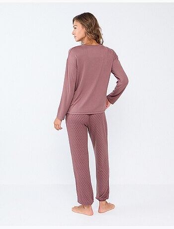 Pyjama tricoté, mo fashion