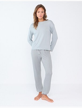 Pyjama tricoté, mo fashion