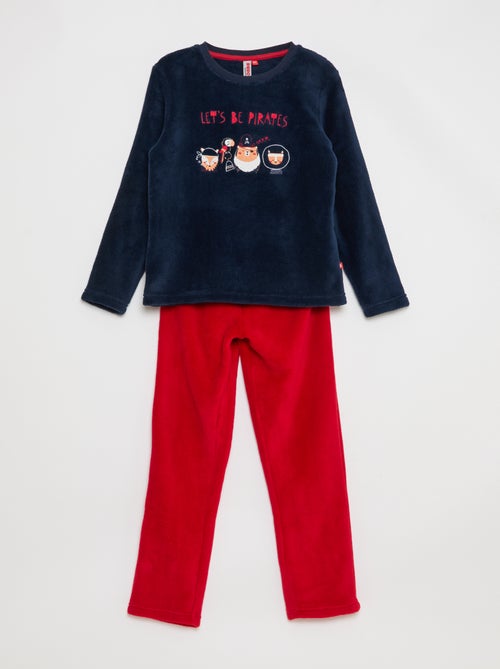 Pyjama van fleece - 2-delig - Kiabi