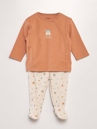 Pyjama van jersey