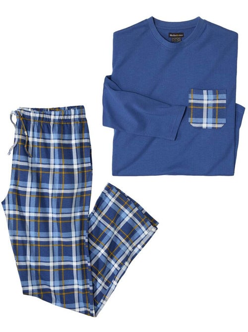 Pyjama van katoen in Schotse stijl - ATLAS FOR MEN - Kiabi Pyjama van katoen in Schotse stijl - ATLAS FOR MEN - Kiabi