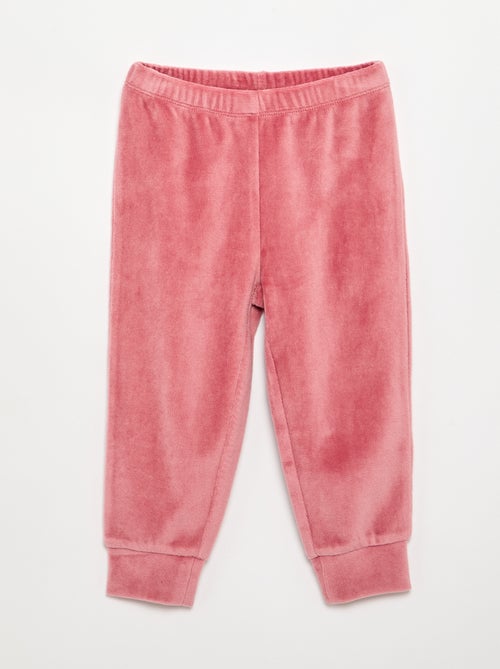 Pyjama van velours 2-delig 'Winnie' - Kiabi Pyjama van velours 2-delig 'Winnie' - Kiabi