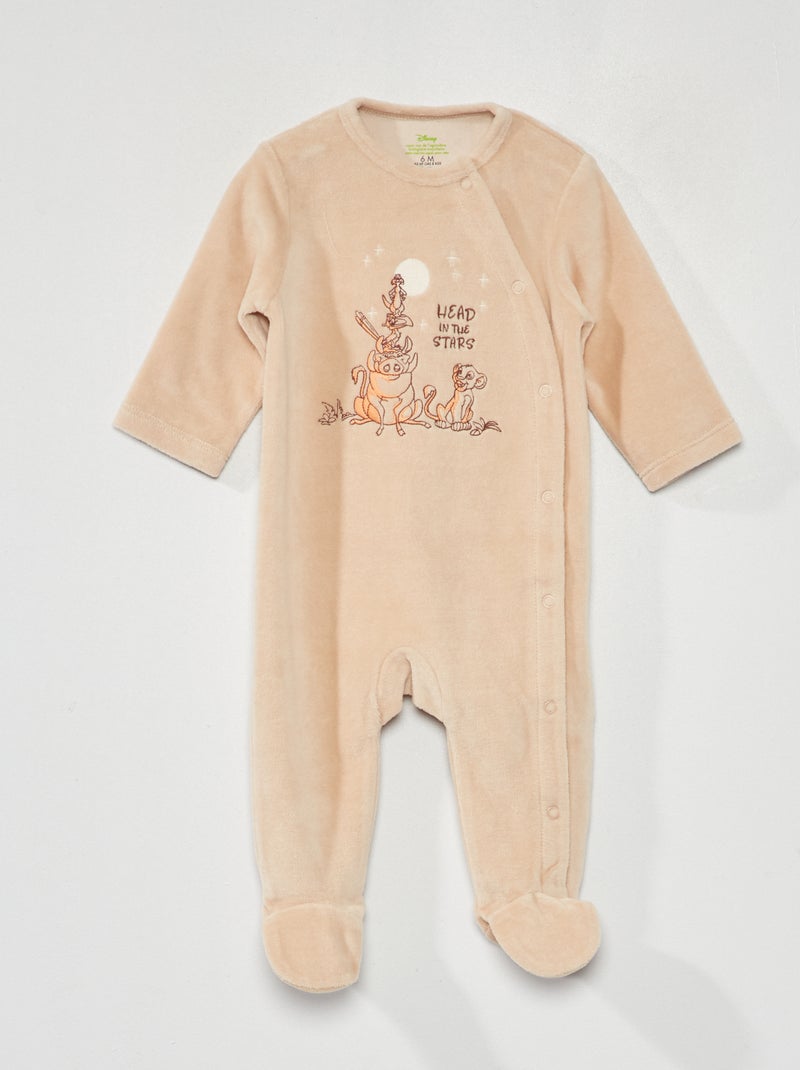 Pyjama van velours 'Disney' simba - Kiabi