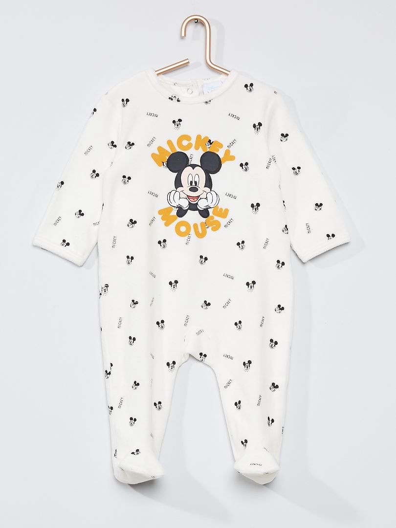 Pyjama velours 'Mickey' Mickey - Kiabi