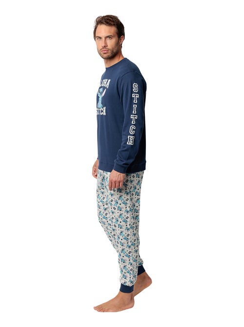 Pyjama velours pantalon top manches longues aloha stitch disney - Kiabi Pyjama velours pantalon top manches longues aloha stitch disney - Kiabi