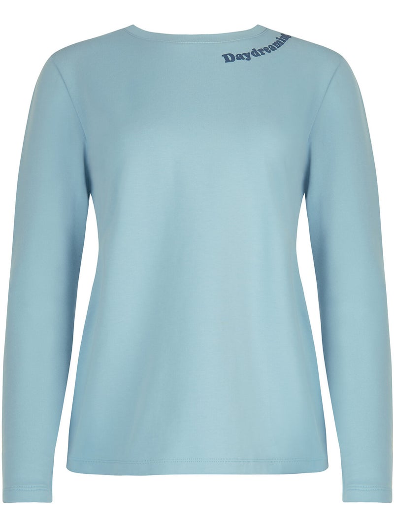 Pyjamabroek grote top lange mouwen delightful Blauw - Kiabi