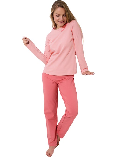 Pyjamabroek grote top lange mouwen delightful - Kiabi Pyjamabroek grote top lange mouwen delightful - Kiabi