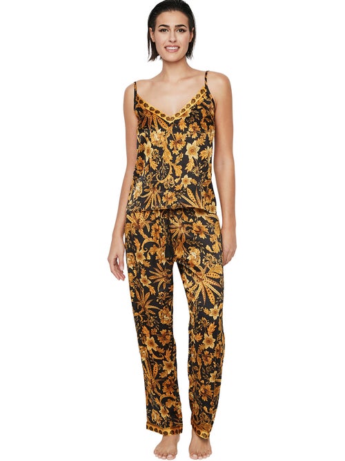 Pyjamabroek hemdje tanktop p117 acanthus - Kiabi Pyjamabroek hemdje tanktop p117 acanthus - Kiabi