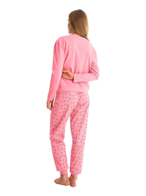 Pyjamabroek jogger top m lang foxy - Kiabi Pyjamabroek jogger top m lang foxy - Kiabi