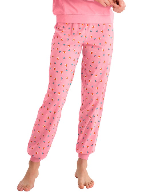 Pyjamabroek jogger top m lang foxy - Kiabi Pyjamabroek jogger top m lang foxy - Kiabi