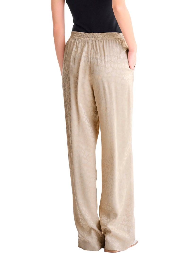 Pyjamabroek met lange broek talena Beige - Kiabi