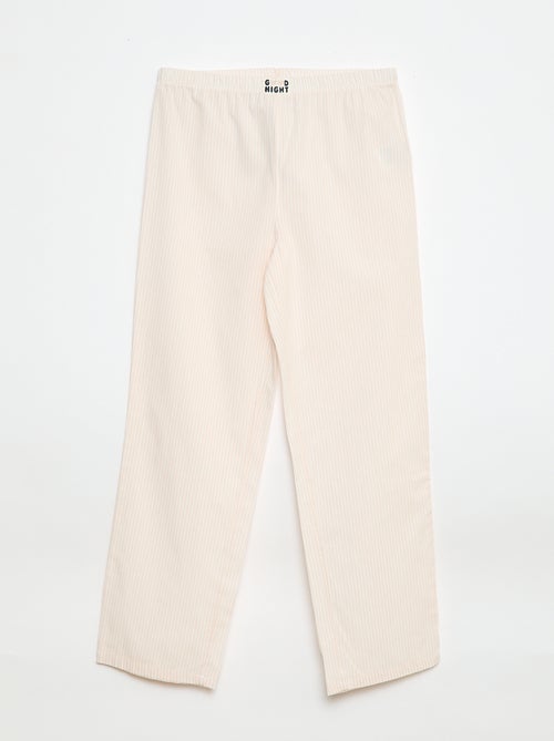 Pyjamabroek met motief - Kiabi