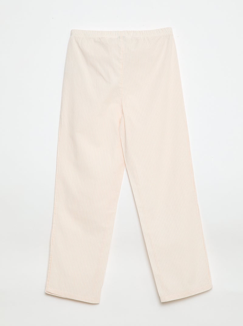 Pyjamabroek met motief Rose - Kiabi