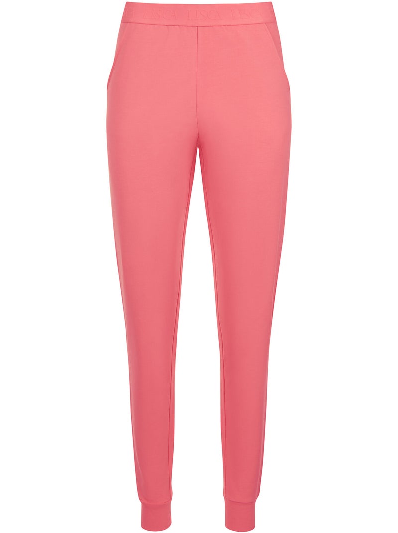 Pyjamabroek met top lange mouwen delightful Roze - Kiabi
