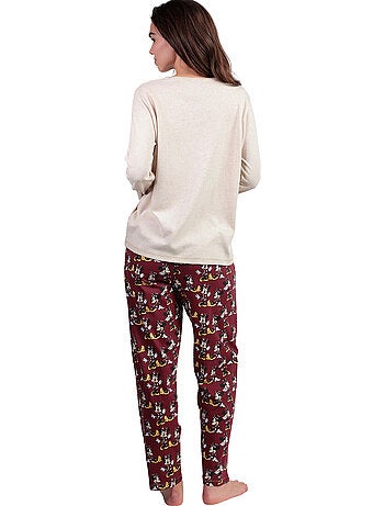 Pyjamabroek polo lange mouwen minnie mouse disney