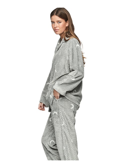 Pyjamabroek shirt lange mouwen p112 etoile de soir - Kiabi Pyjamabroek shirt lange mouwen p112 etoile de soir - Kiabi