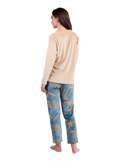 Pyjamabroek v-hals top oriental - Kiabi Pyjamabroek v-hals top oriental - Kiabi