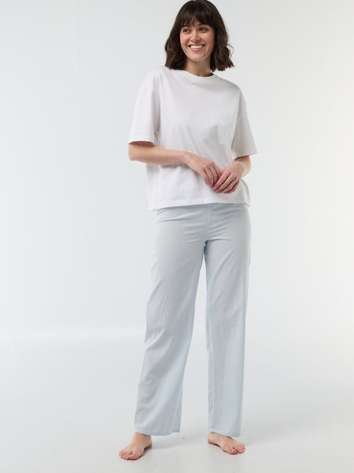 Pyjamabroek van popeline - Kiabi