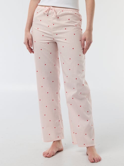 Pyjamabroek van popeline - Kiabi