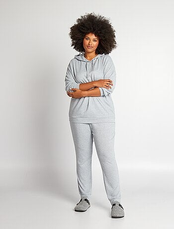 Pyjamabroek van zacht tricot - Joggingbroek