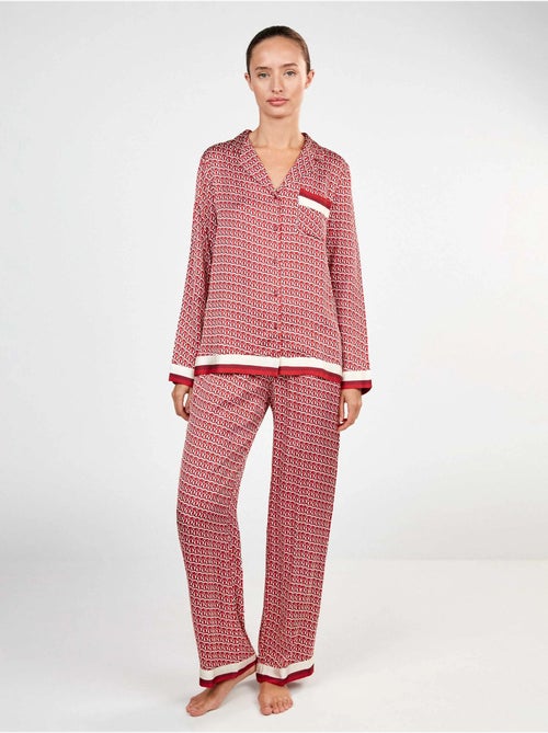 Pyjamajasje met bedrukt monogram - Kiabi Pyjamajasje met bedrukt monogram - Kiabi