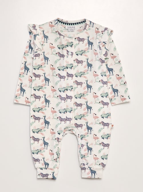 Pyjamapak met safariprint - Kiabi