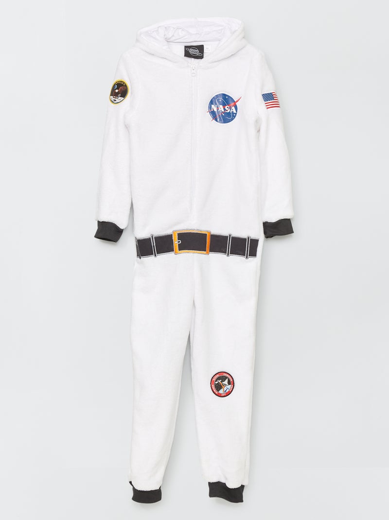 Pyjamapak 'NASA' 'Apollo 11' wit / zwart - Kiabi
