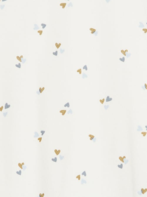 Pyjamapakje van fleece - Sweater + broek - 2-delig - Kiabi