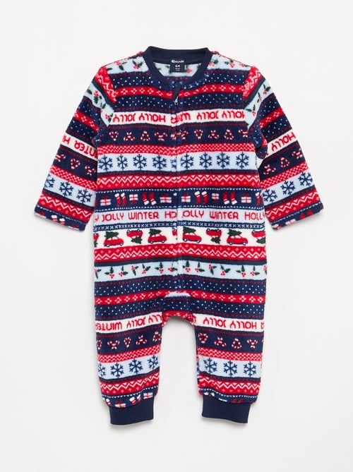 Pyjamapakje van fleece - Kiabi Pyjamapakje van fleece - Kiabi