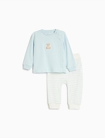 Pyjamas à interverrouillage, mo fashion