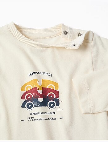 Pyjama's met raceauto print