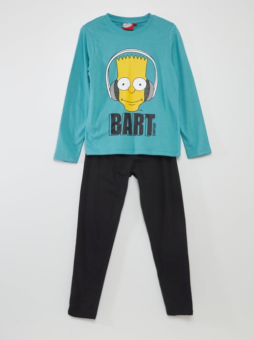 Pyjamaset - T-shirt + broek 'The Simpsons' - 2-delig - Kiabi