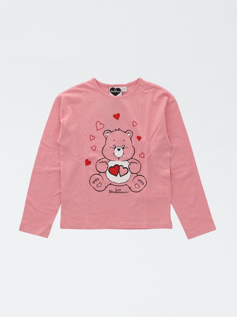 Pyjamaset 'Bisounours' - 2-delig Rose - Kiabi
