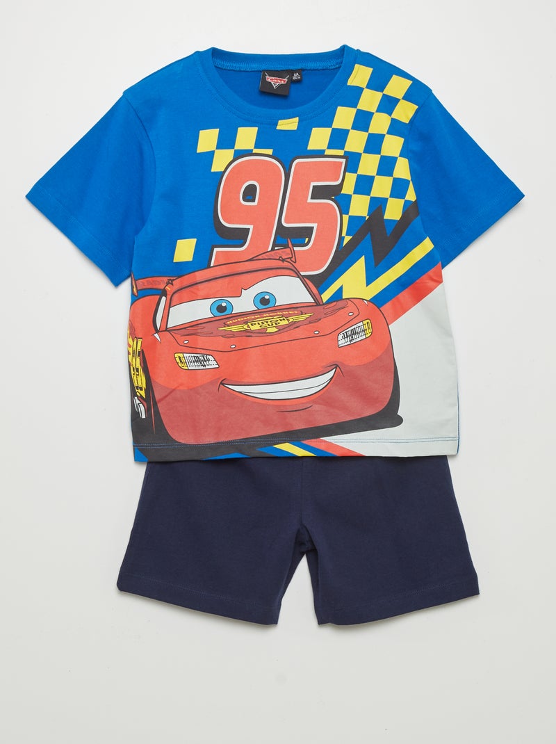 Pyjamaset 'Cars' - 2-delig BLAUW - Kiabi