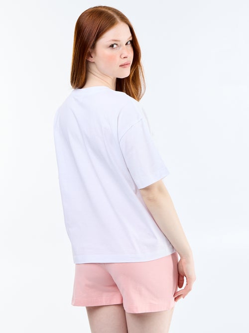 Pyjamaset 'Diddle' met short en T-shirt - 2-delig - Kiabi