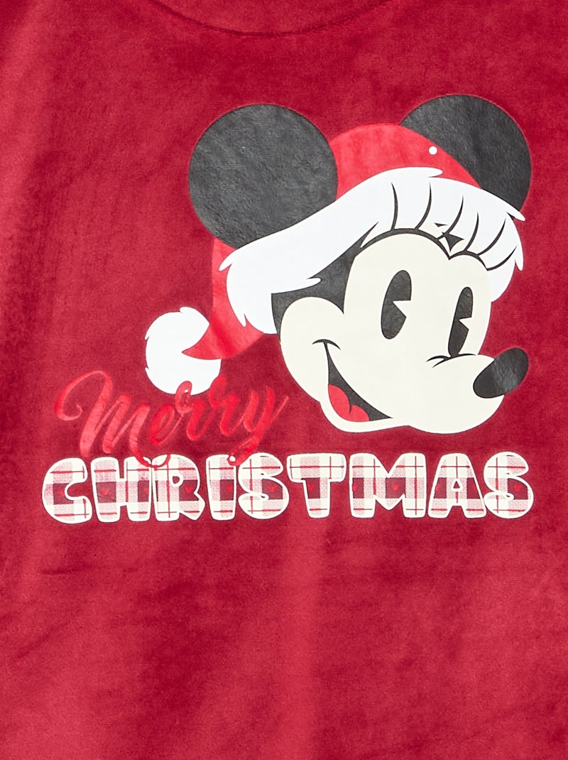 Pyjamaset 'Disney' 'Frozen' van velours Rood - Kiabi