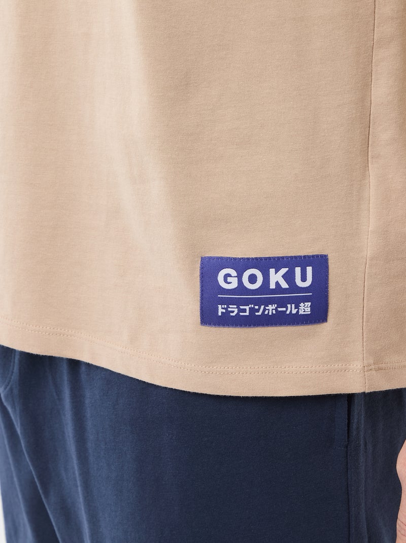 Pyjamaset 'Dragon Ball' T-shirt + short - 2-delig Blauw - Kiabi