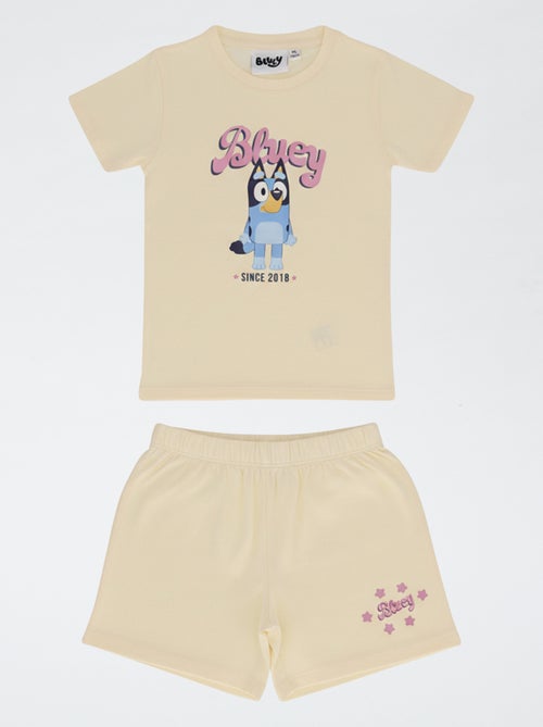 Pyjamaset met 'Bluey' print van katoen - Kiabi
