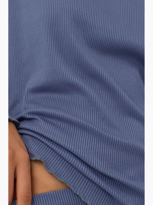 Pyjamaset met hoge taille en lange mouwen hiccup - Kiabi Pyjamaset met hoge taille en lange mouwen hiccup - Kiabi