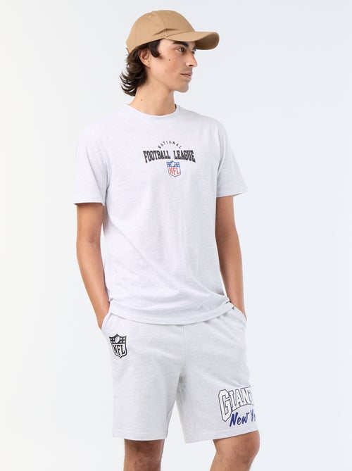 Pyjamaset 'NFL' T-shirt + short - 2-delig - Kiabi