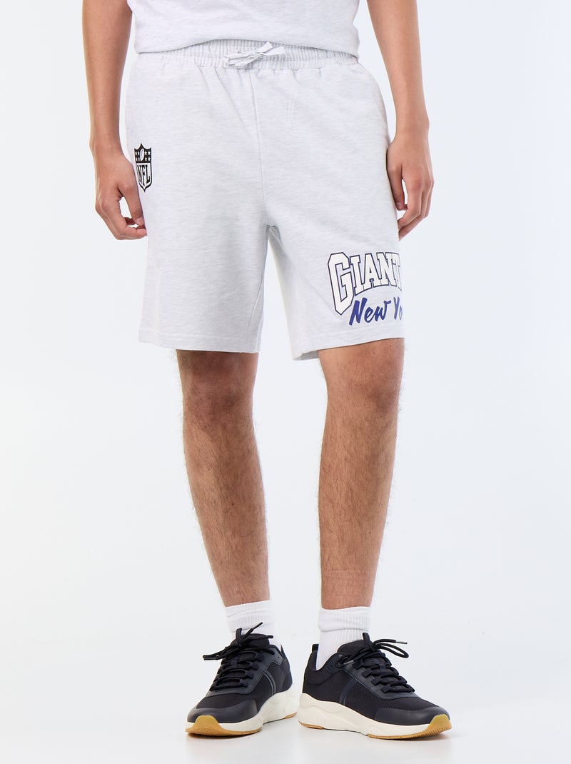 Pyjamaset 'NFL' T-shirt + short - 2-delig Grijs - Kiabi