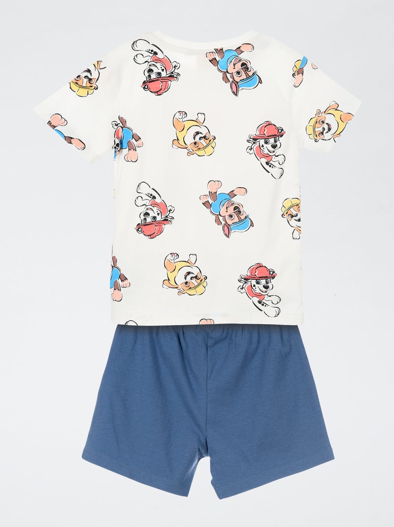 Pyjamaset 'Pat' Patrouille' all-over van katoen Grijs - Kiabi