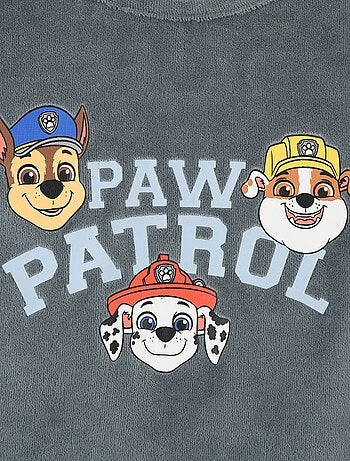 Pyjamaset 'Paw Patrol' met T-shirt met lange mouwen + fluwelen broek - 2-delig