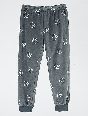 Pyjamaset 'Paw Patrol' met T-shirt met lange mouwen + fluwelen broek - 2-delig