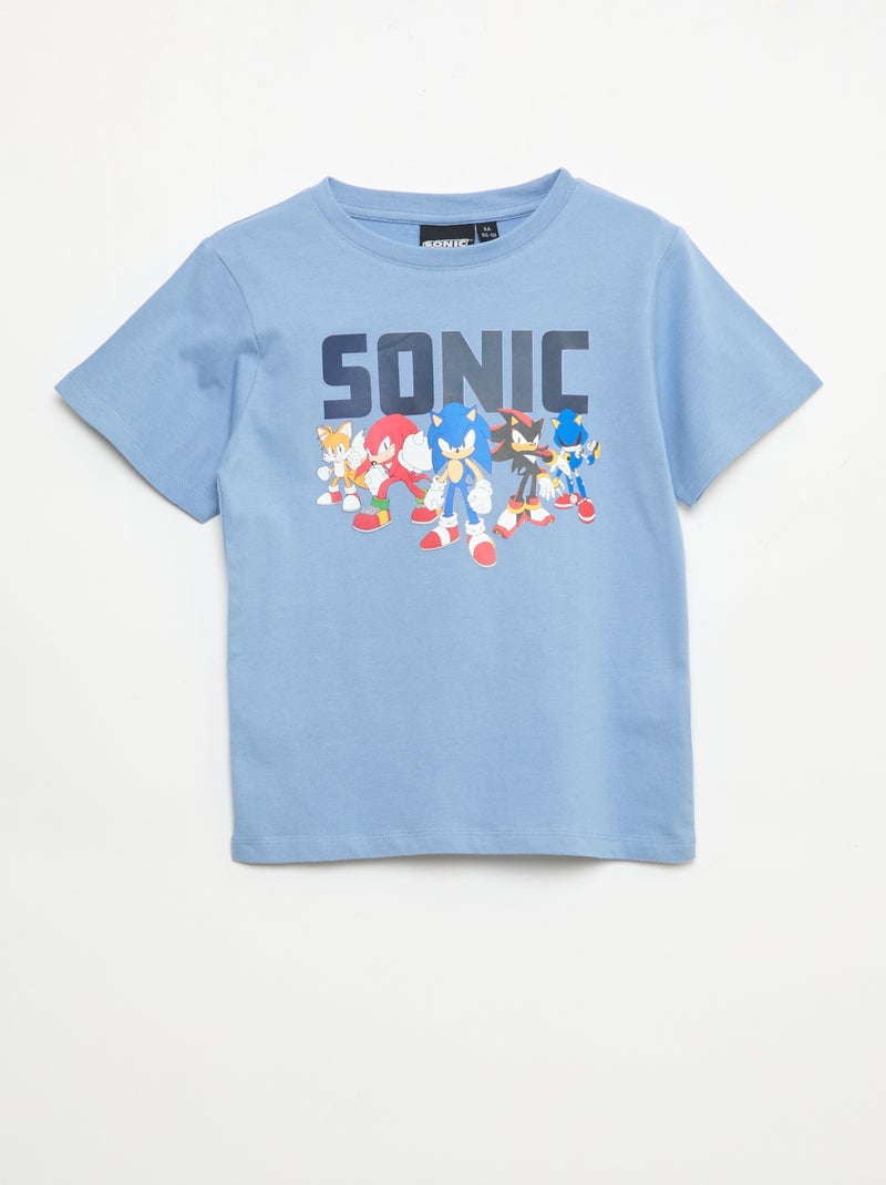 Pyjamaset 'Sonic' van katoen Blauw - Kiabi
